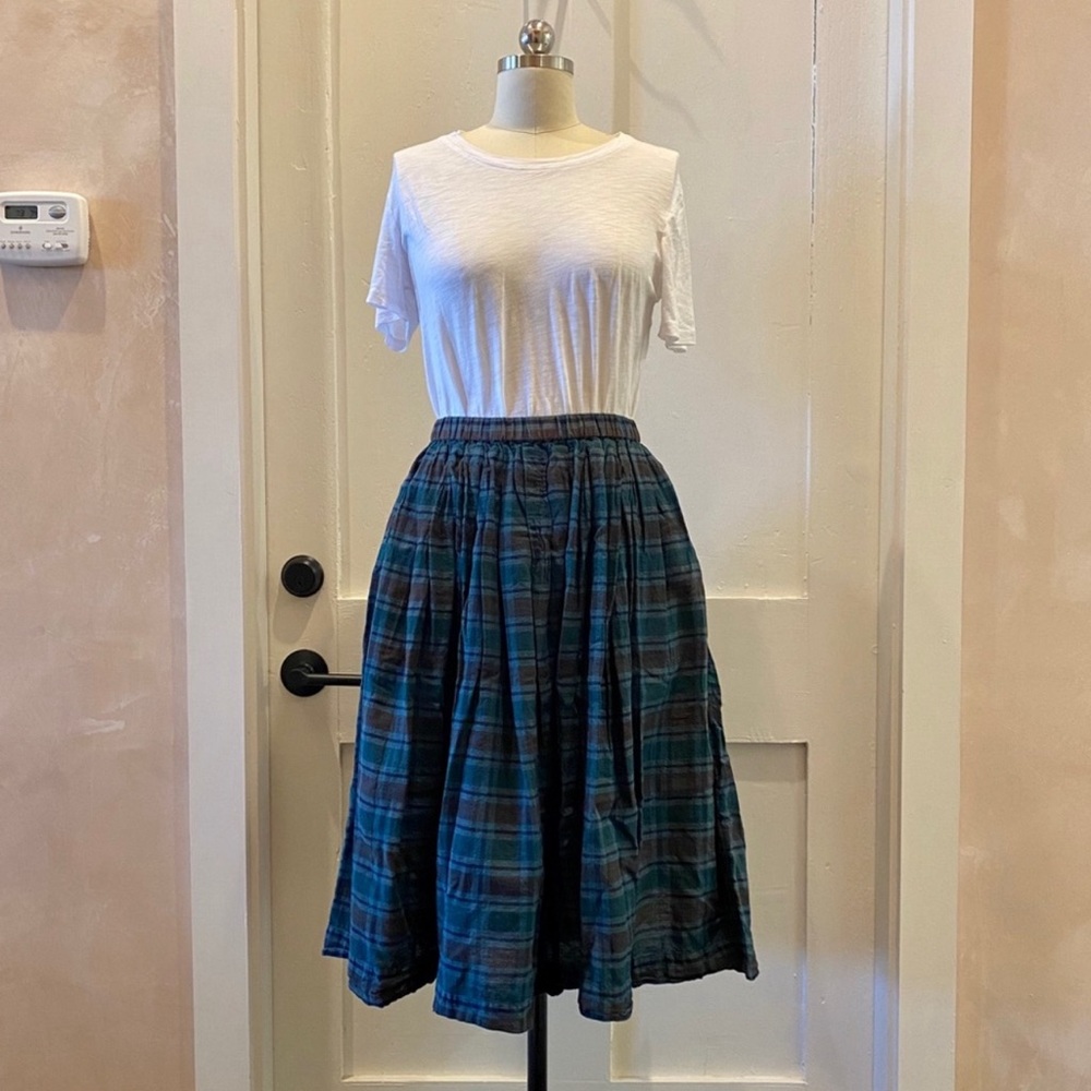 Auntie Oti Check Skirt - Picture 3 of 3